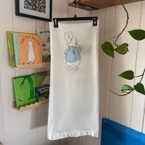 Vintage Beatrix Potter Peter Rabbit Fleece Blanket Size 36x48